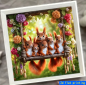 Preview: Diamond Painting Eichhörnchen auf der Schaukel